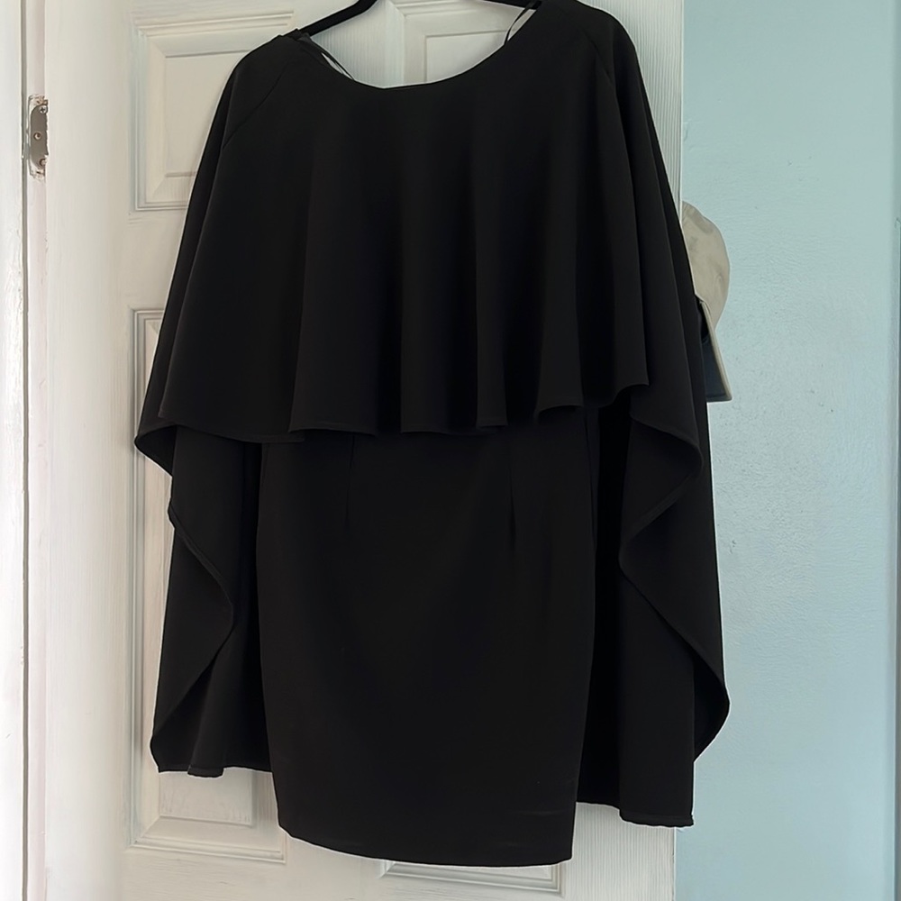 Gorgeous Lulus caped mini dress - worn once!